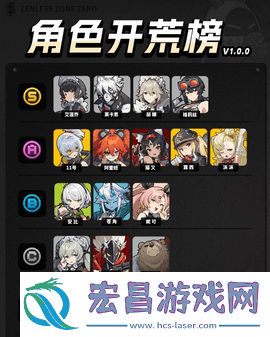 绝区零公测开荒角色哪个好