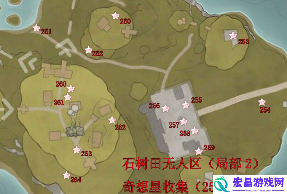 无限暖暖石树田无人区奇想星收集大全