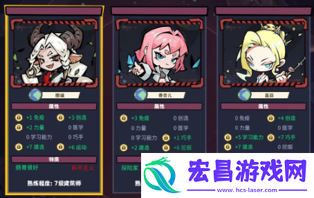 边缘星球角色选择以及配队推荐