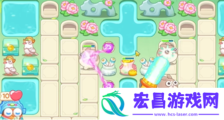 保卫萝卜4梁波波与祝秋秋第13关图文详解