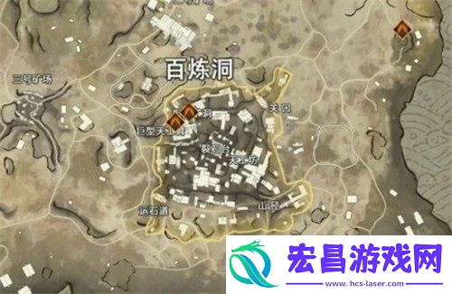 百炼洞金堆绿堆在哪里