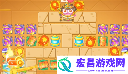 保卫萝卜4法老归来第116关过关攻略
