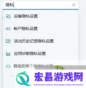 Win11开启隐私和安全性功能方法