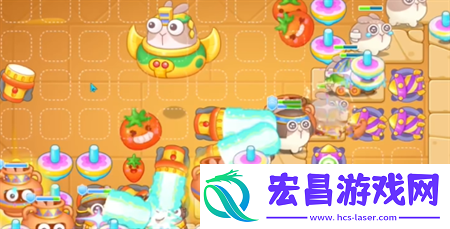 保卫萝卜4法老归来第112关过关攻略