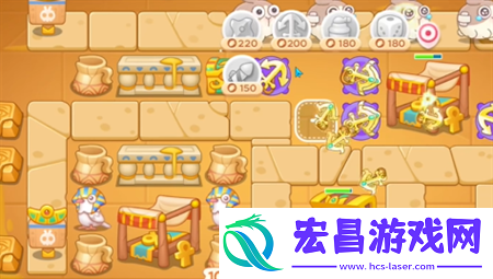 保卫萝卜4法老归来第113关通关详解