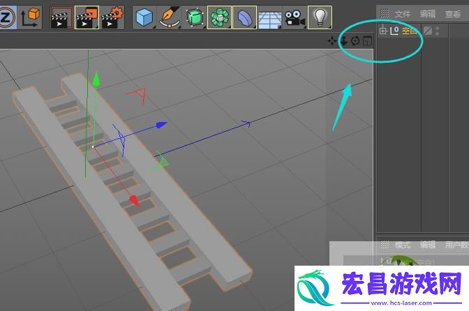C4D中教你如何制作弯曲的轨道