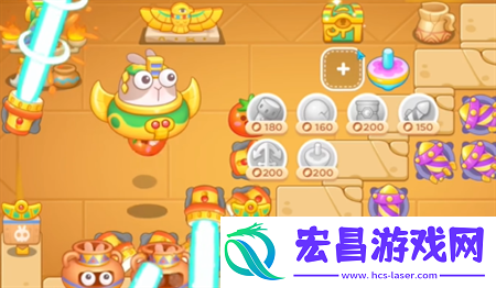 保卫萝卜4法老归来第112关过关攻略