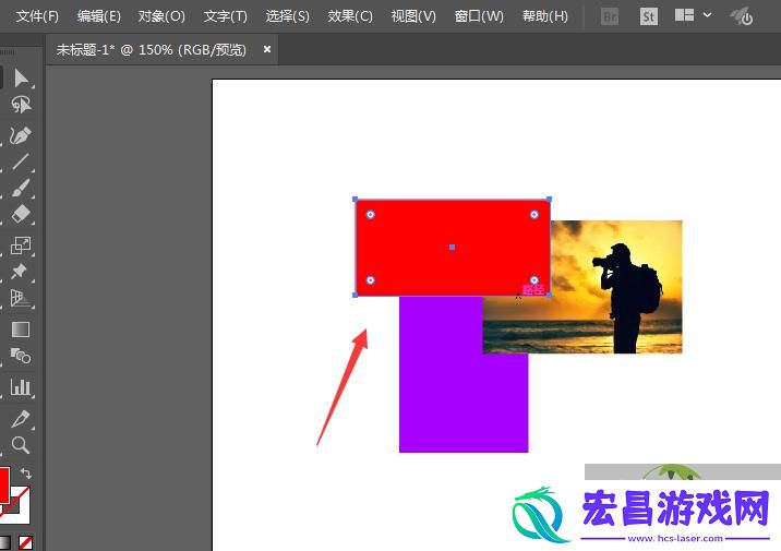 Illustrator【AI】如何调整图层间的顺序