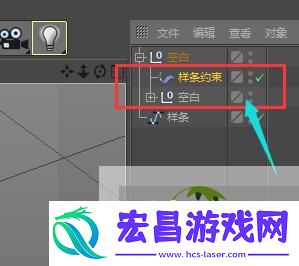 C4D中教你如何制作弯曲的轨道