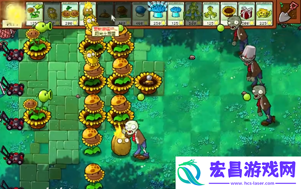 植物大战僵尸杂交版冒险35关怎么过