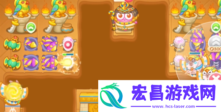 保卫萝卜4法老归来第116关过关攻略