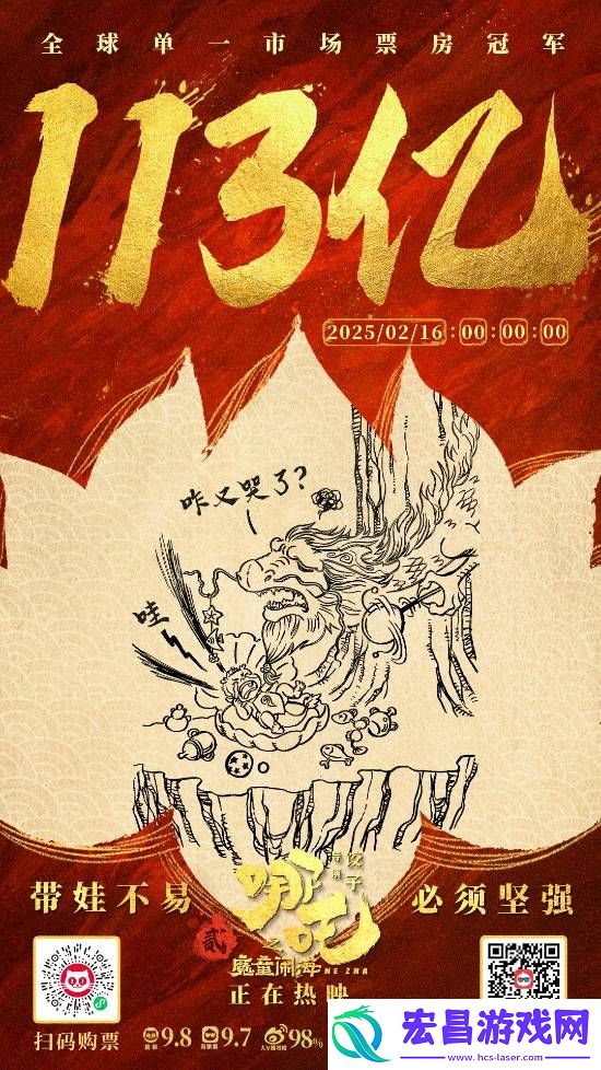 哪吒2票房突破114亿