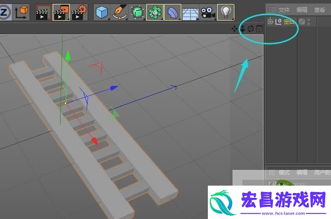 C4D中教你如何制作弯曲的轨道