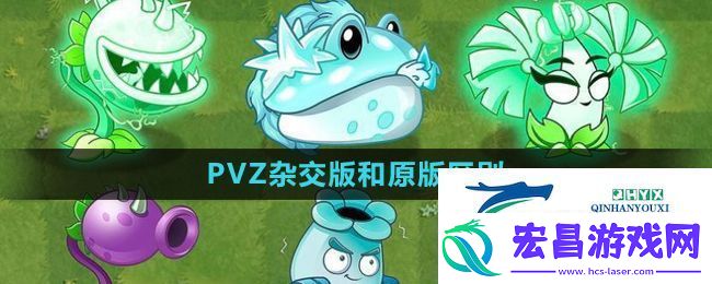 植物大战僵尸杂交版和原版区别介绍