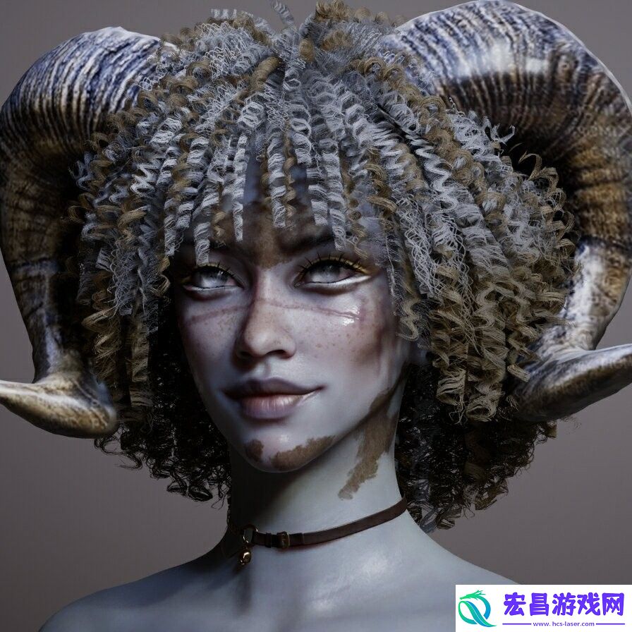 inZOI卷发恶魔捏脸分享