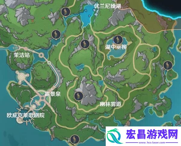 4.2谐律簧管解谜宝箱位置分布图