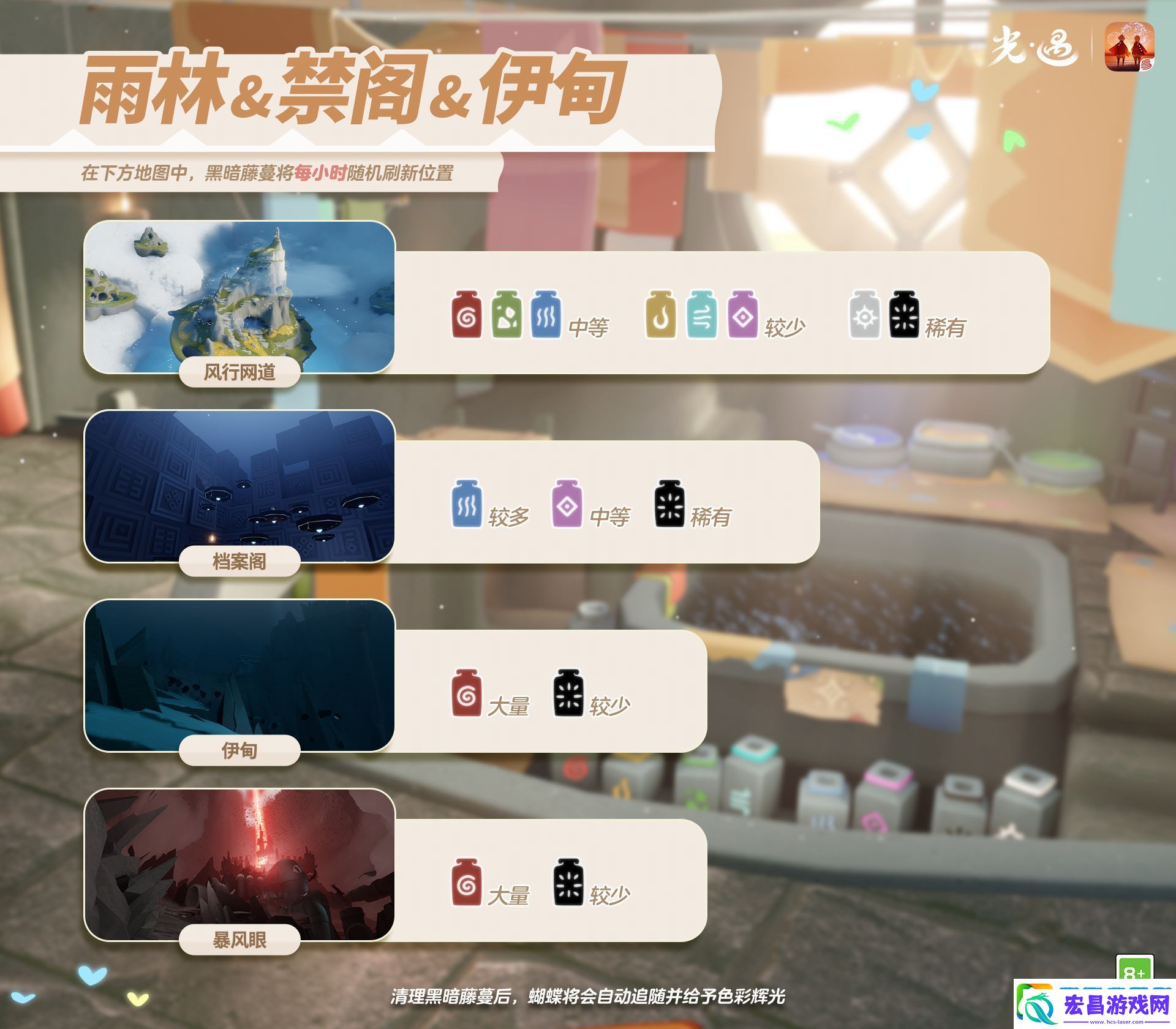 光遇3.4黑暗藤蔓在哪里
