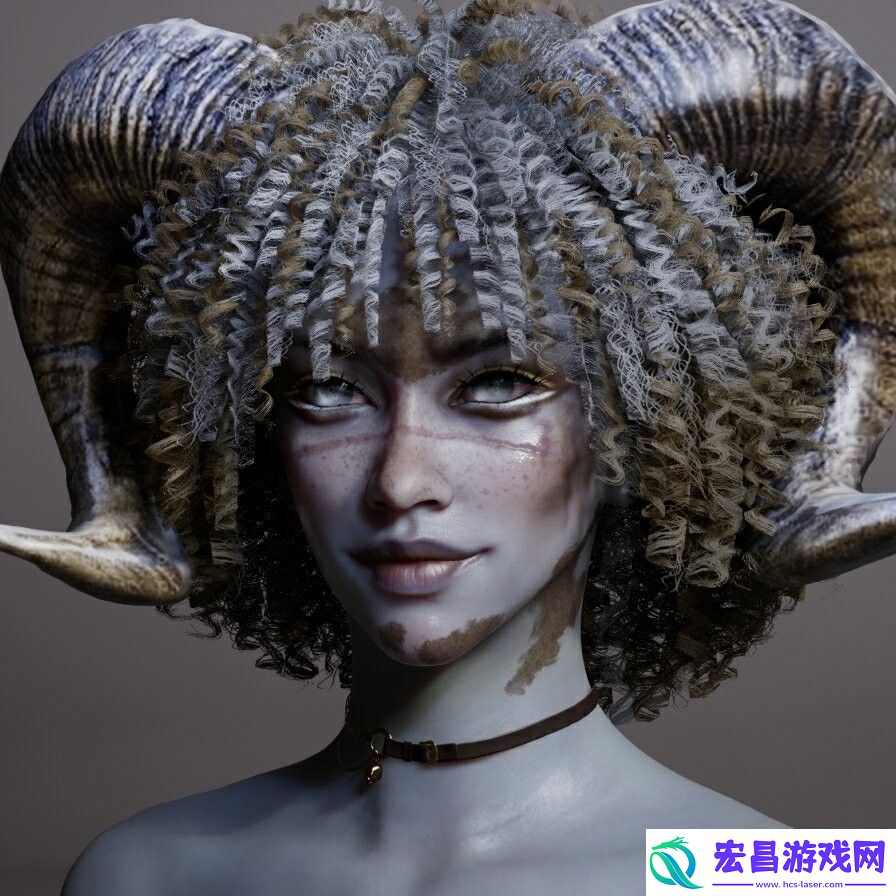 inZOI卷发恶魔捏脸分享