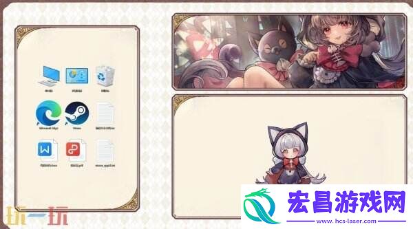 挂机向桌宠游戏桌面小猫娘现已正式发售