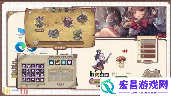 挂机向桌宠游戏桌面小猫娘现已正式发售