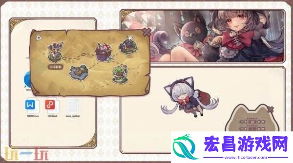 挂机向桌宠游戏桌面小猫娘现已正式发售