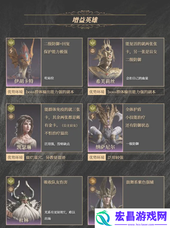 紫卡英雄推荐及抽卡攻略