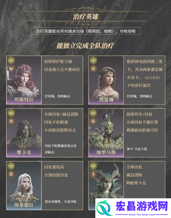 紫卡英雄推荐及抽卡攻略