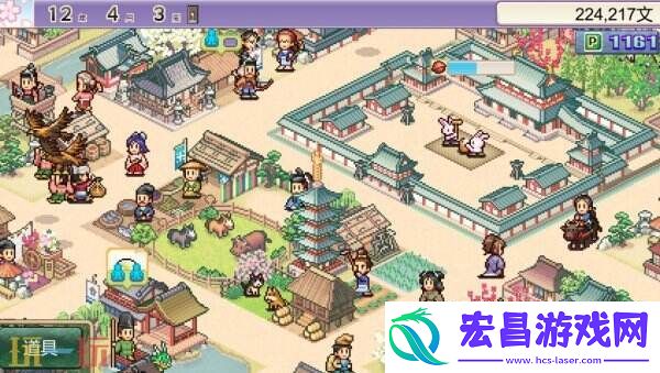 开罗游戏平安古都物语现已在Steam正式发售