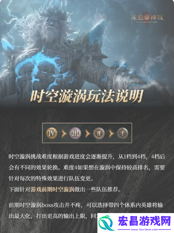 时空涡流攻略及阵容推荐