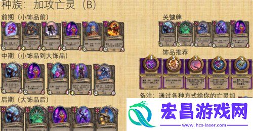 酒馆战棋亡灵流派怎么玩