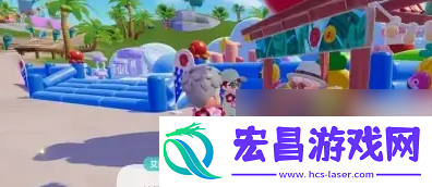 心动小镇发起泡泡机挑战方法