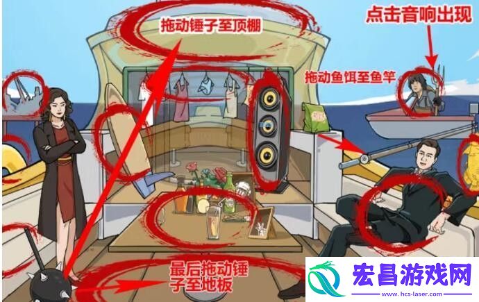 玩梗高手海上那一夜掏空强哥净身出户通关攻略