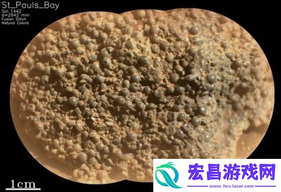 美国火星车发现诡异怪石