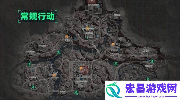 长弓溪谷地图物资一览