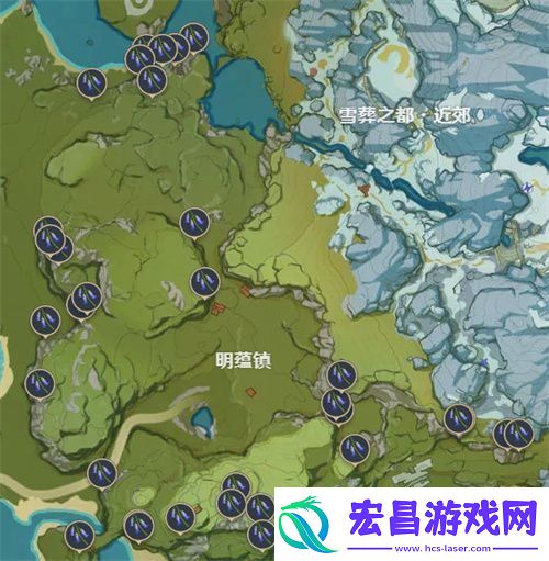 原神琉璃袋采集最多的地方在哪
