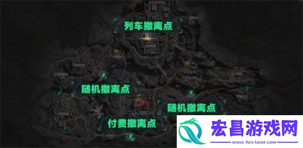 长弓溪谷地图物资一览