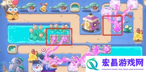 保卫萝卜4万圣奇妙夜第4关怎么过