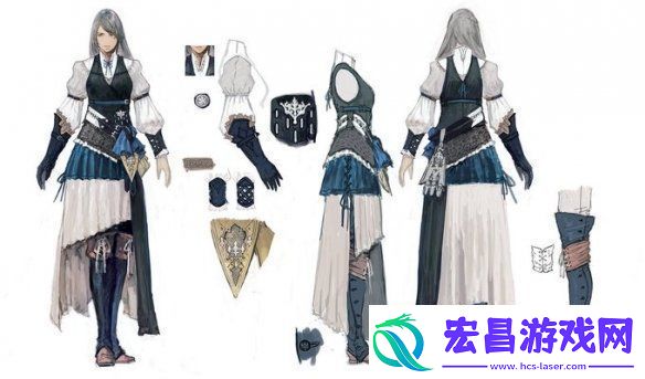 最终幻想16角色设计图公开