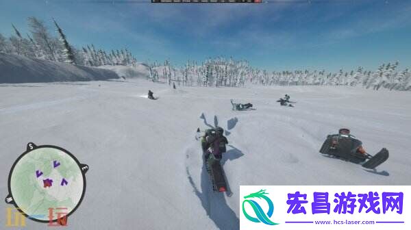 雪地摩托模拟器Sledders现已正式发售
