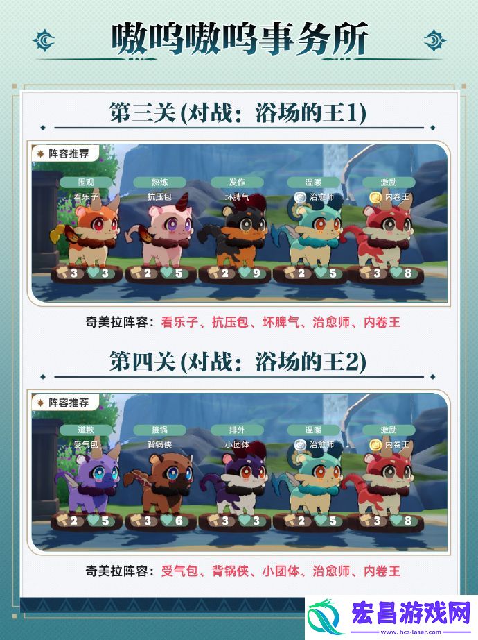 嗷呜嗷呜事务所全关卡攻略
