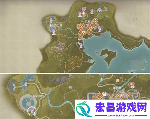 花愿镇雕像具体位置一览
