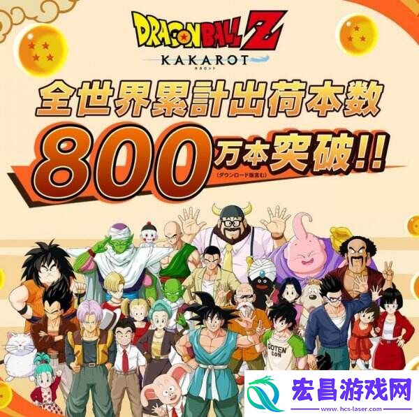 动作RPG七龙珠Z卡卡洛特全球累计出货套数超800万
