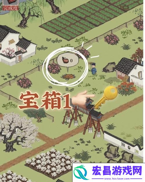 江南百景图牡丹亭宝箱钥匙位置全揭秘