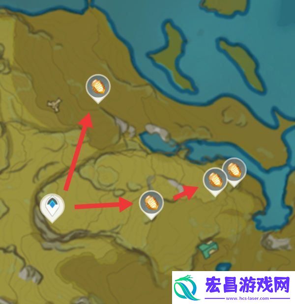 原神石珀采集路线