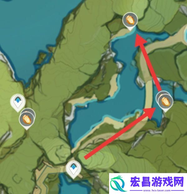 原神石珀采集路线