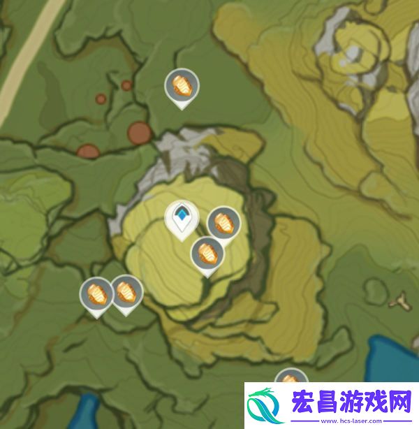 原神石珀采集路线