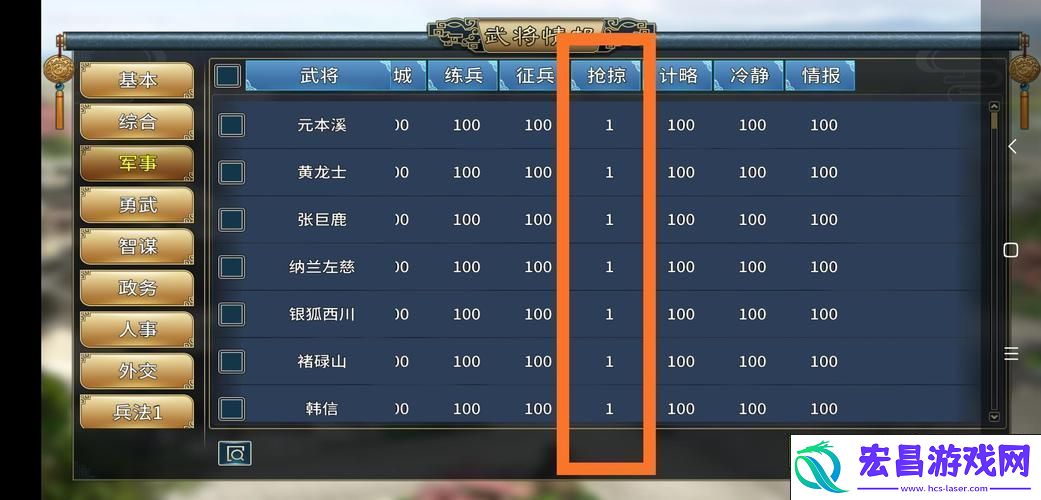 解烦军兵种属性全解析