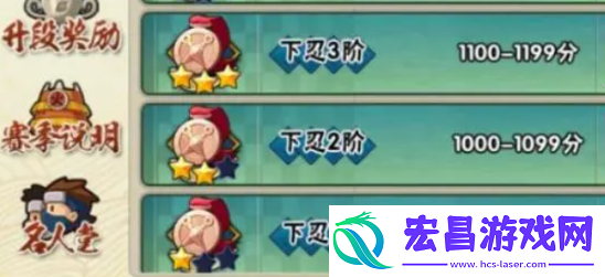 手游段位有哪些