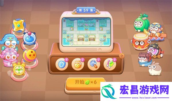 保卫萝卜4梁波波与祝秋秋第59关怎么过