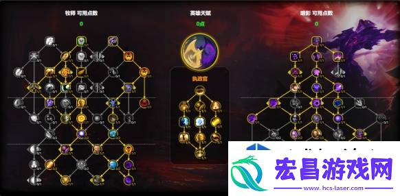 魔兽世界暗牧天赋怎么加点